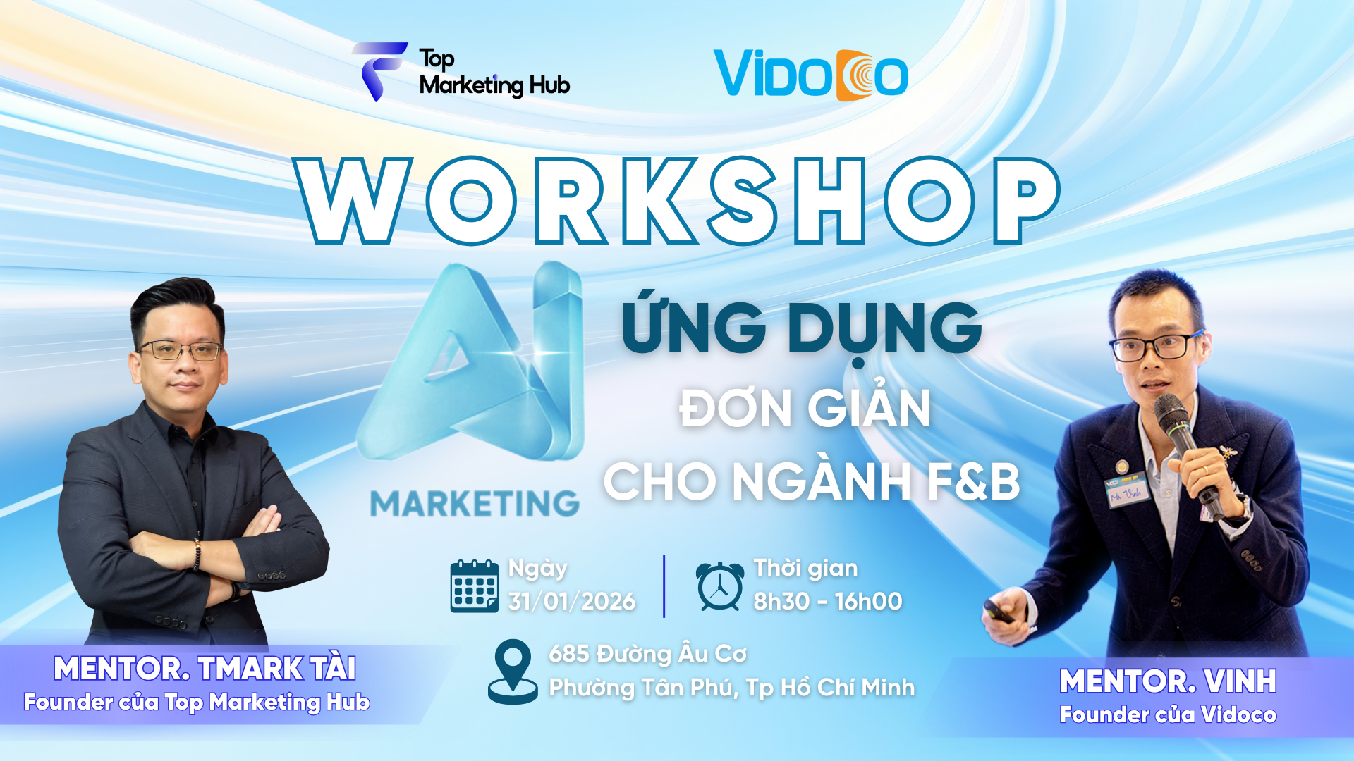 WORKSHOP ỨNG DỤNG AI MARKETING CHO NGÀNH F&B